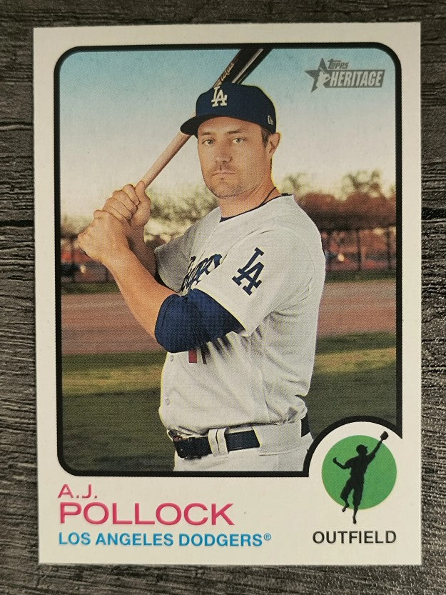 2022 Topps Heritage #330 A.J. Pollock