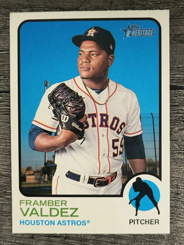 2022 Topps Heritage #375 Framber Valdez