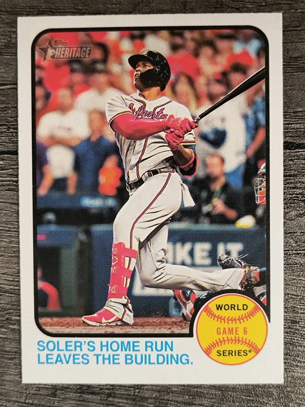 2022 Topps Heritage #209 Jorge Soler