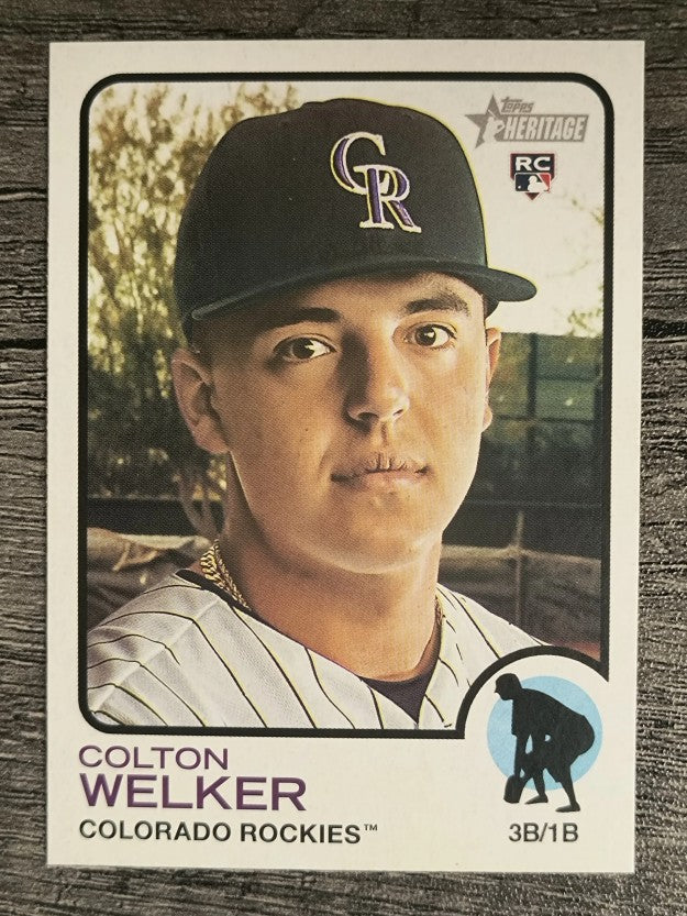 2022 Topps Heritage #281 Colton Welker RC