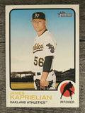 2022 Topps Heritage #296 James Kaprielian
