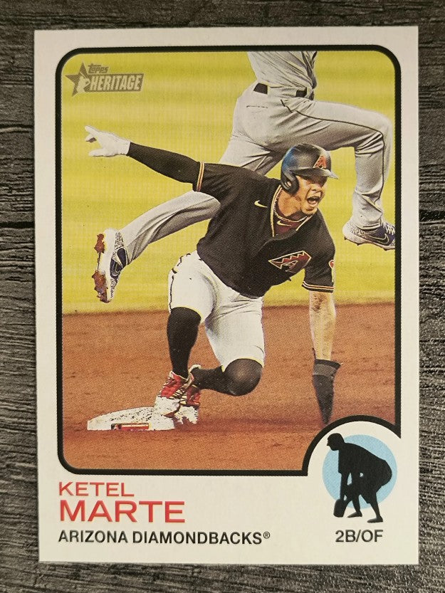 2022 Topps Heritage #163 Ketel Marte