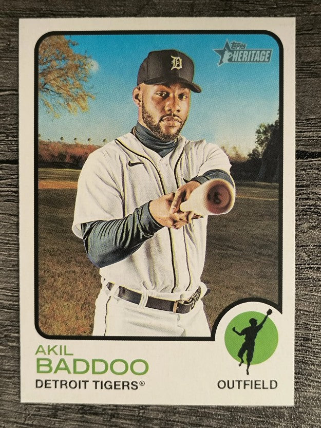 2022 Topps Heritage #300 Akil Baddoo