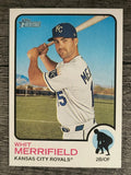 2022 Topps Heritage #89 Whit Merrifield