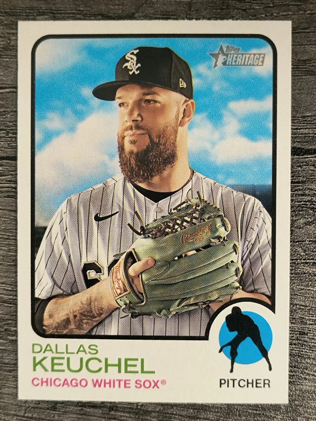 2022 Topps Heritage #133 Dallas Keuchel