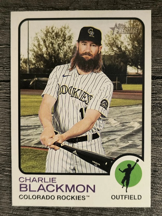 2022 Topps Heritage #26 Charlie Blackmon