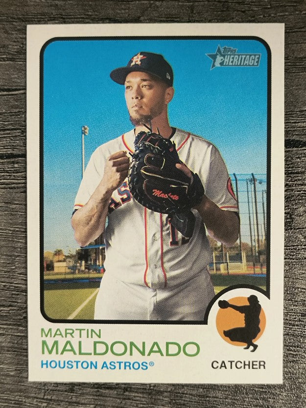 2022 Topps Heritage #248 Martin Maldonado