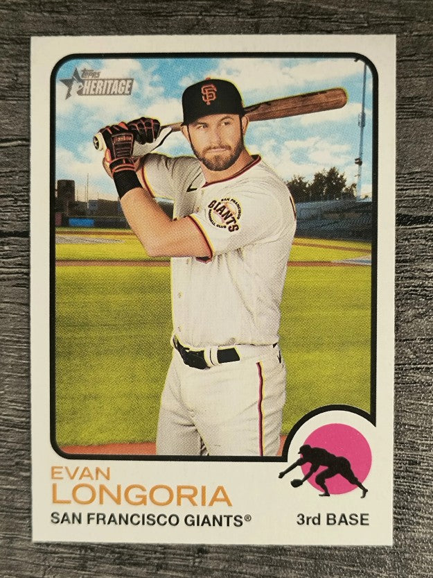 2022 Topps Heritage #14 Evan Longoria