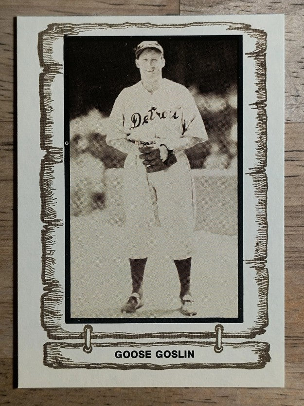 1980-83 Pacific Legends #104 Goose Goslin (NMMT)