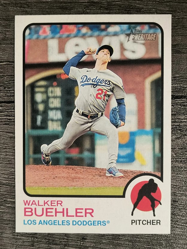 2022 Topps Heritage #127 Walker Buehler