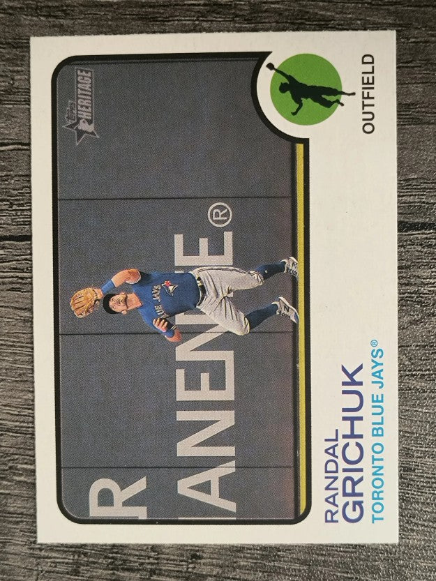 2022 Topps Heritage #228 Randal Grichuk