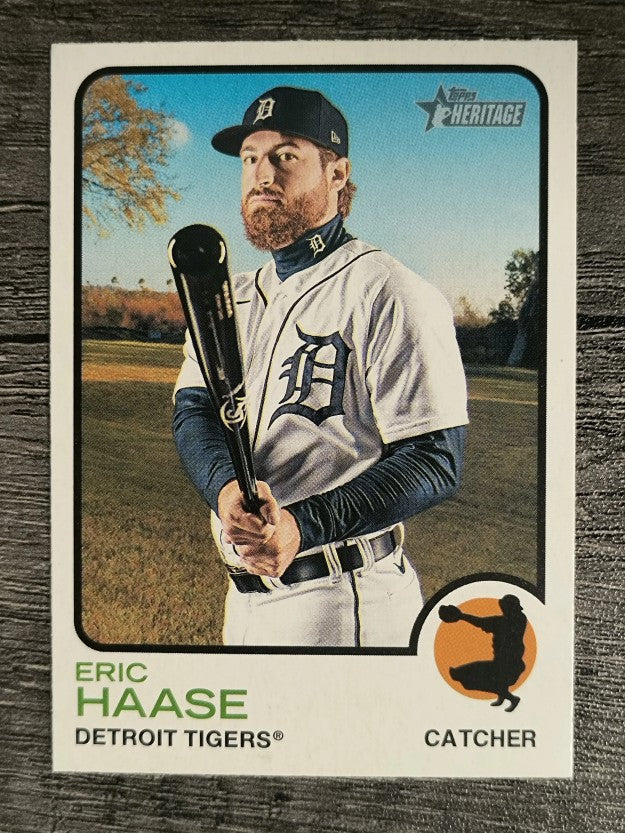 2022 Topps Heritage #195 Eric Haase