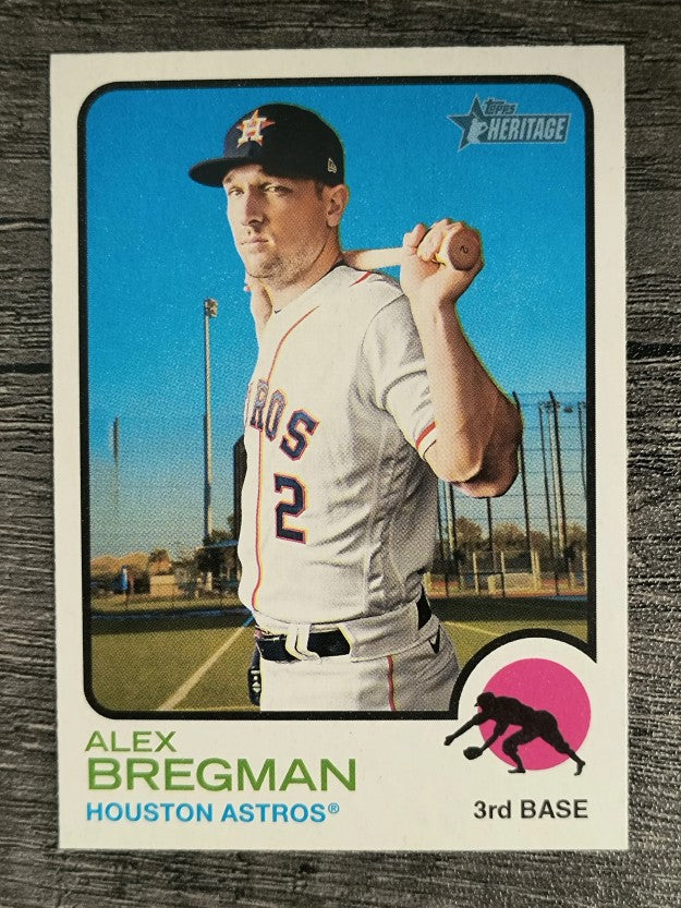 2022 Topps Heritage #104 Alex Bregman