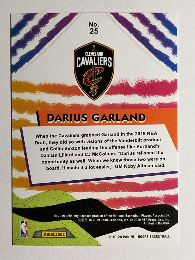 2019-20 Hoops We Got Next #25 Darius Garland
