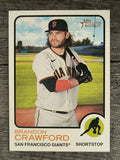 2022 Topps Heritage #95 Brandon Crawford