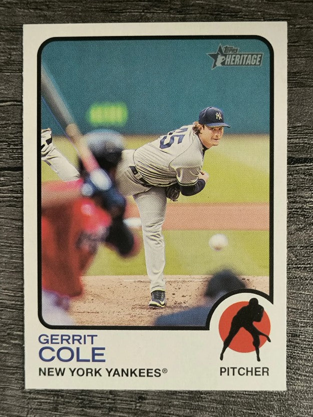 2022 Topps Heritage #166 Gerrit Cole