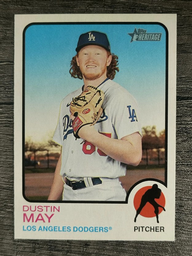 2022 Topps Heritage #35 Dustin May