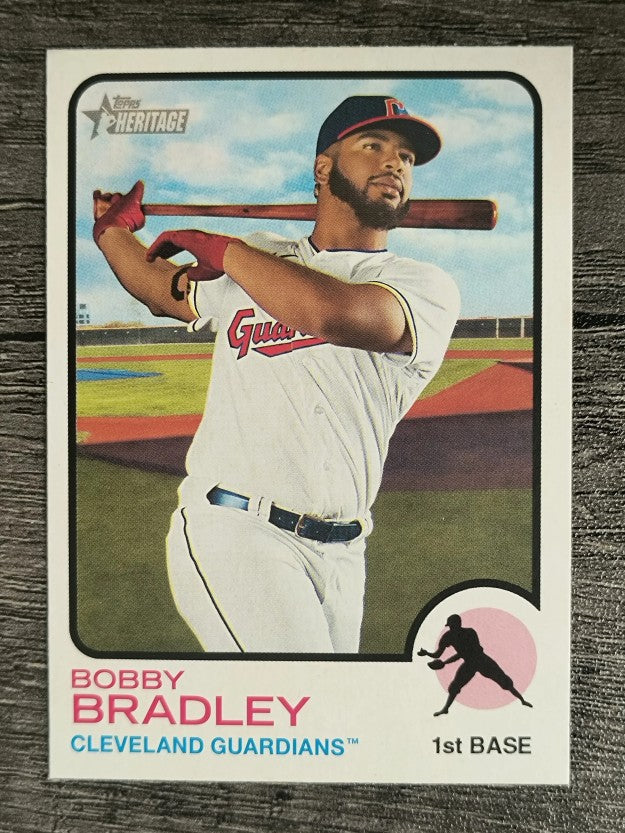 2022 Topps Heritage #253 Bobby Bradley