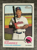 2022 Topps Heritage #242 Jose Ramirez