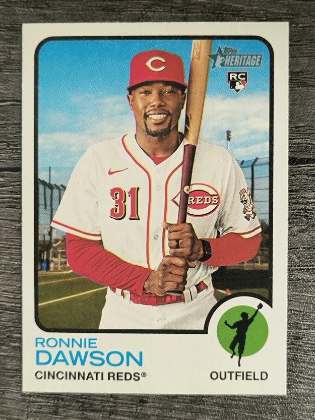 2022 Topps Heritage #217 Ronnie Dawson RC