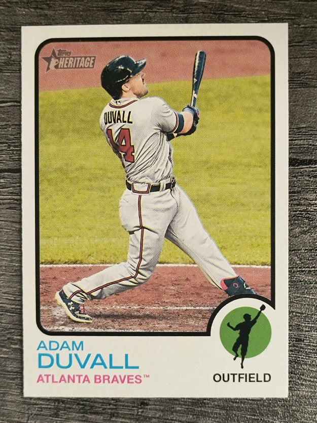 2022 Topps Heritage #93 Adam Duvall