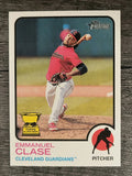 2022 Topps Heritage #394 Emmanuel Clase