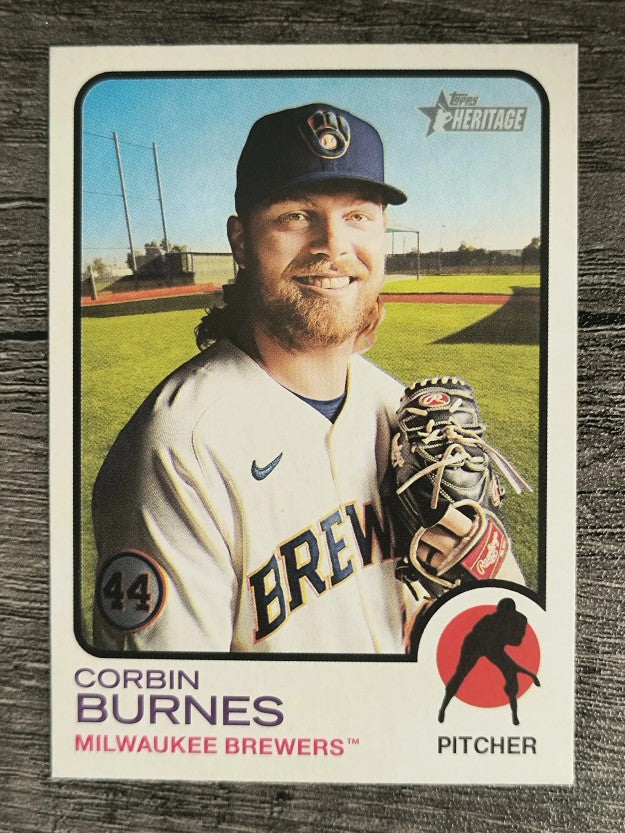 2022 Topps Heritage #15 Corbin Burnes