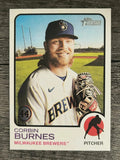 2022 Topps Heritage #15 Corbin Burnes