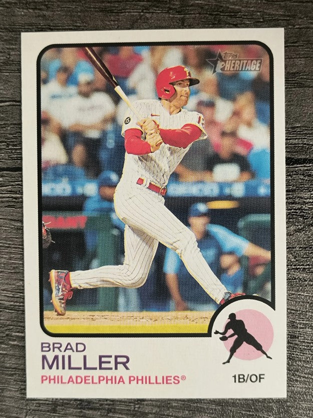 2022 Topps Heritage #108 Brad Miller