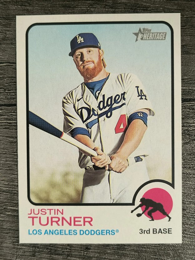 2022 Topps Heritage #383 Justin Turner