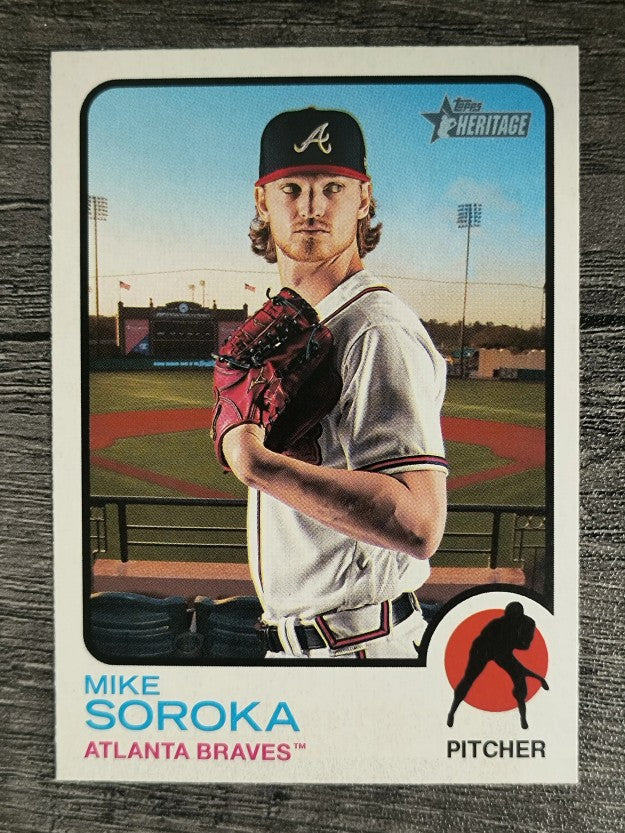 2022 Topps Heritage #194 Mike Soroka