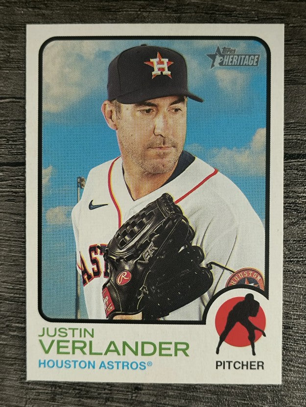 2022 Topps Heritage #105 Justin Verlander