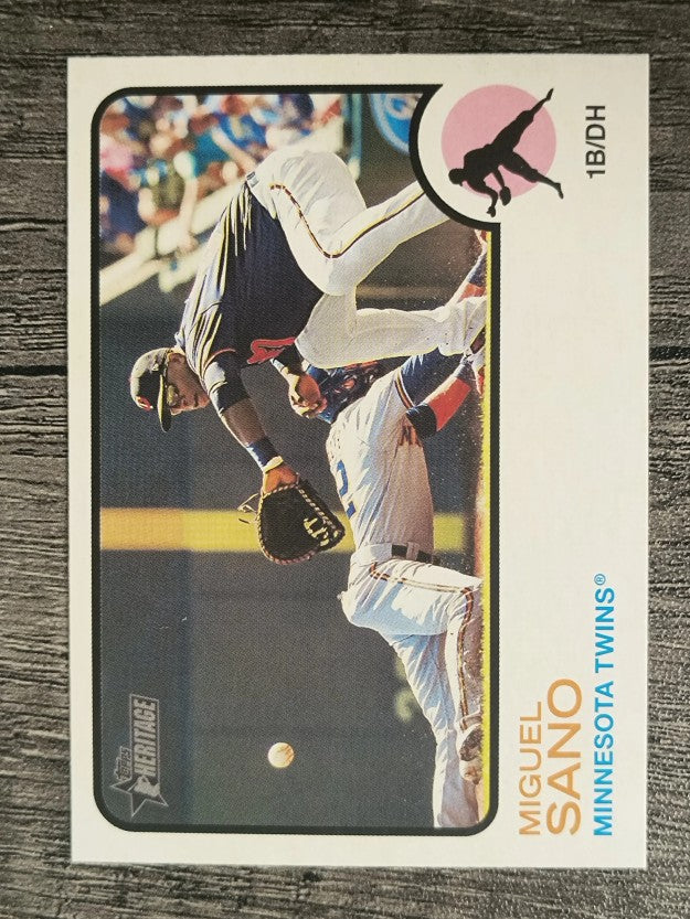 2022 Topps Heritage #384 Miguel Sano