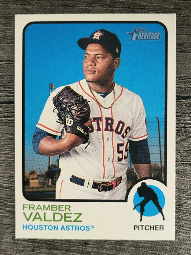 2022 Topps Heritage #375 Framber Valdez
