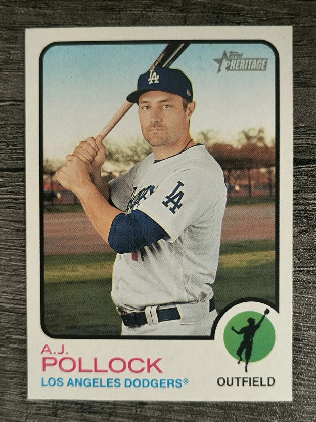 2022 Topps Heritage #330 A.J. Pollock