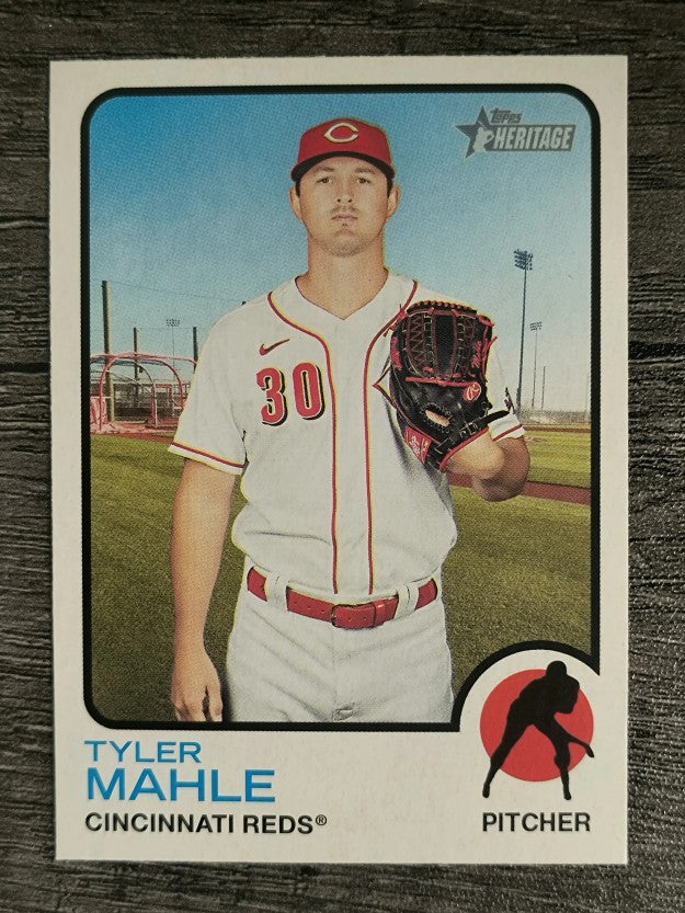 2022 Topps Heritage #2 Tyler Mahle
