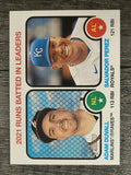 2022 Topps Heritage #62 Salvador Perez/Adam Duvall