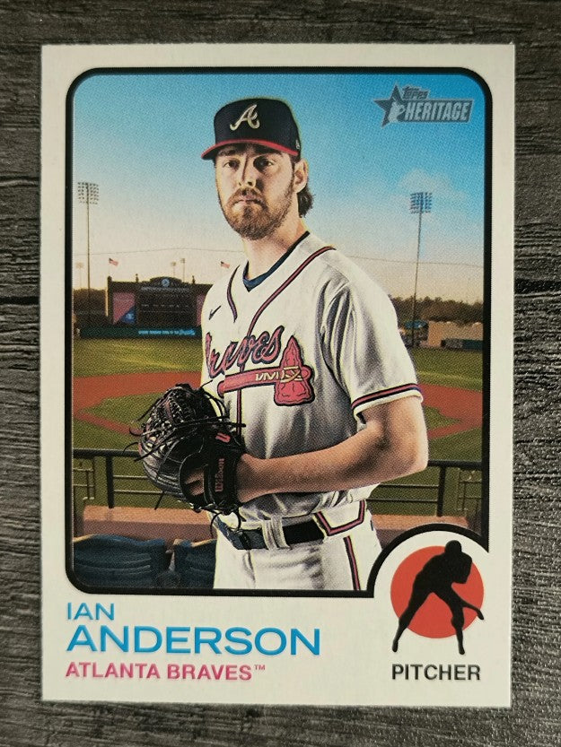 2022 Topps Heritage #356 Ian Anderson