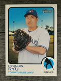 2022 Topps Heritage #168 Hyun-Jin Ryu