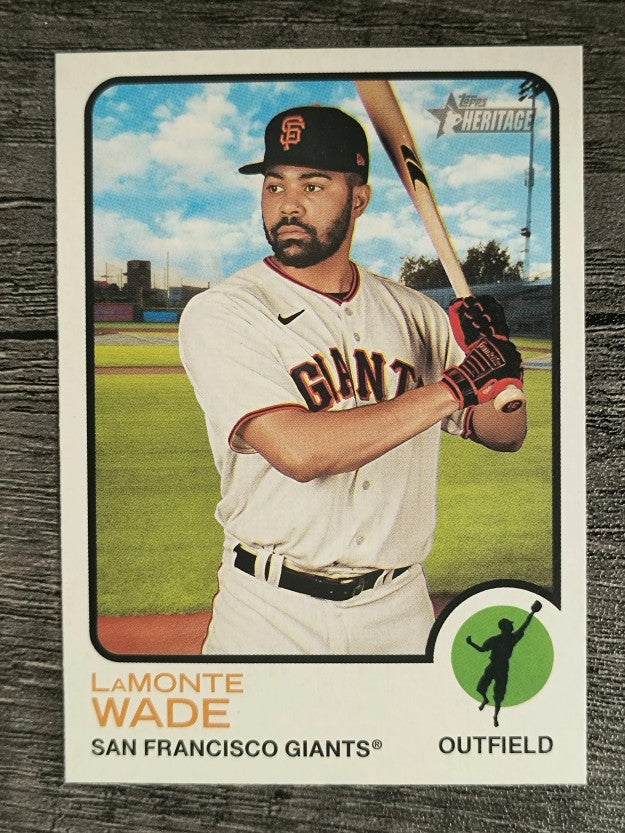 2022 Topps Heritage #359 LaMonte Wade