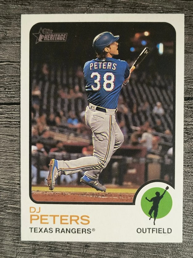 2022 Topps Heritage #119 DJ Peters
