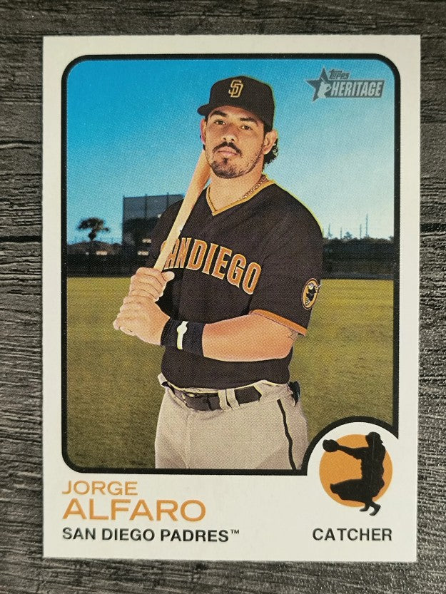 2022 Topps Heritage #274 Jorge Alfaro