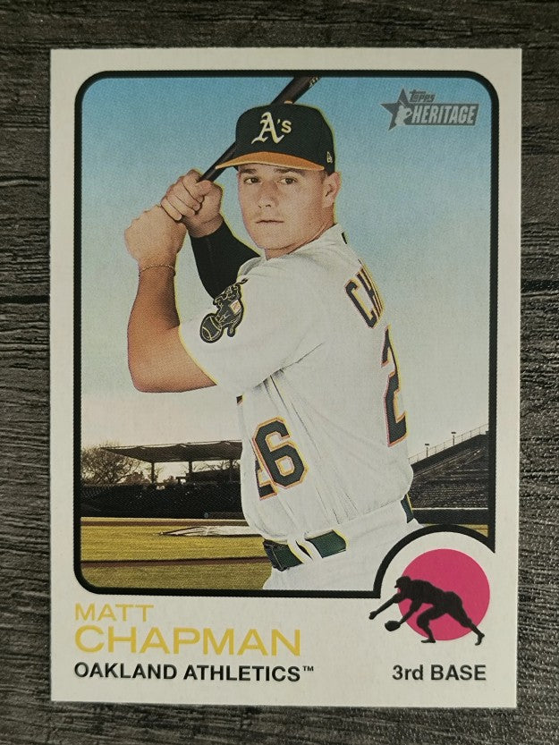 2022 Topps Heritage #59 Matt Chapman