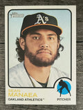 2022 Topps Heritage #322 Sean Manaea