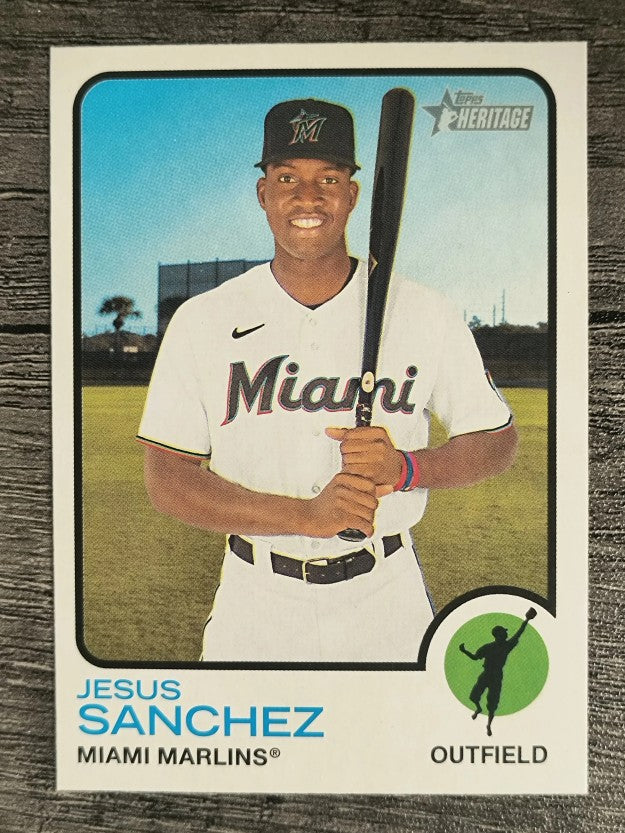 2022 Topps Heritage #275 Jesus Sanchez