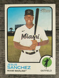 2022 Topps Heritage #275 Jesus Sanchez