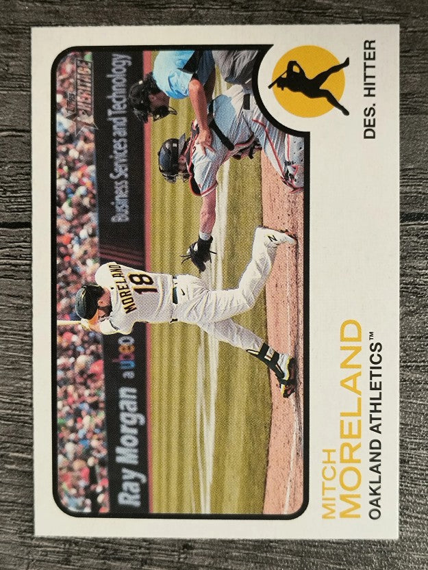 2022 Topps Heritage #118 Mitch Moreland