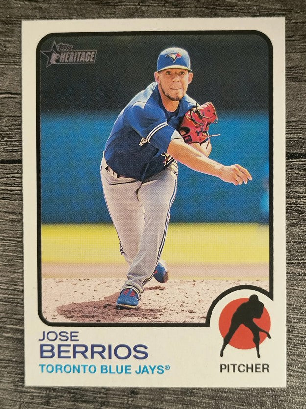 2022 Topps Heritage #399 Jose Berrios