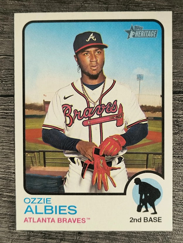 2022 Topps Heritage #378 Ozzie Albies