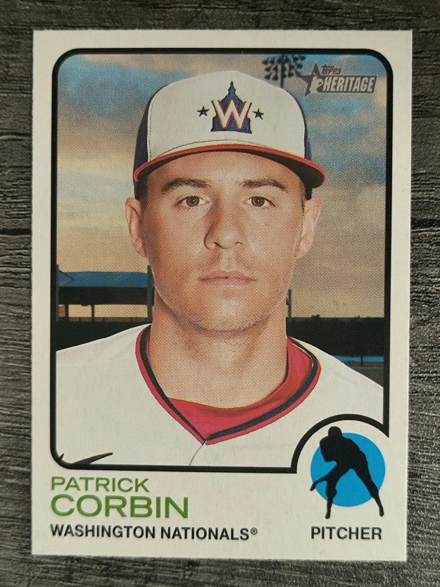 2022 Topps Heritage #348 Patrick Corbin